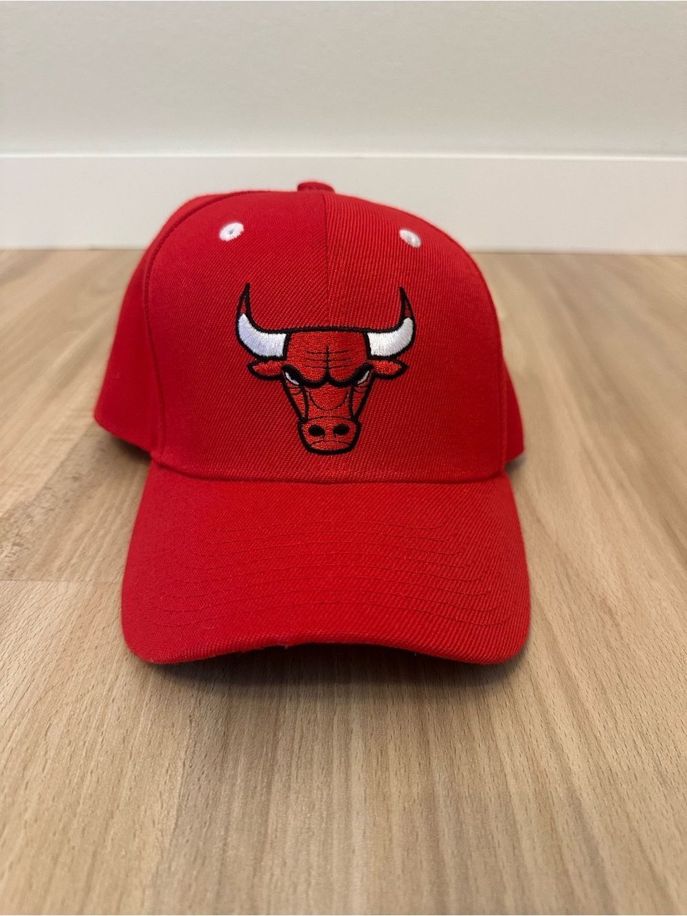 Mitchell & Ness Red Chicago Bulls Kids Hat